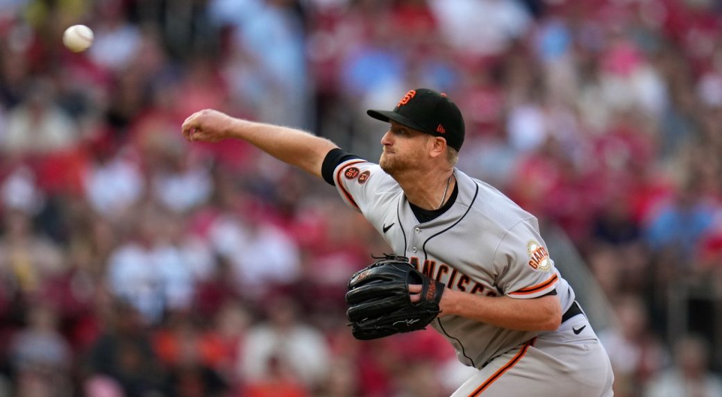 Giants put right-handed pitcher Alex Cobb on injured list with oblique ...