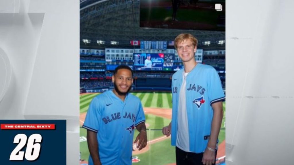 Toronto Blue Jays on Instagram: New to The North! Welcome to Toronto,  Gradey Dick and Markquis Nowell 🏀🇨🇦⚾️ #NextLevel