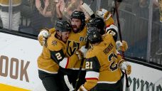 Golden Knights score three in third to beat Panthers in Game 1 of Stanley Cup Final