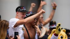 Nuggets celebrate first NBA title with parade through downtown Denver