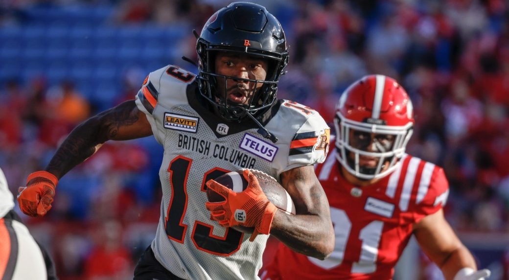 Veteran receiver Dominique Rhymes, B.C. Lions mutually agree to part ways