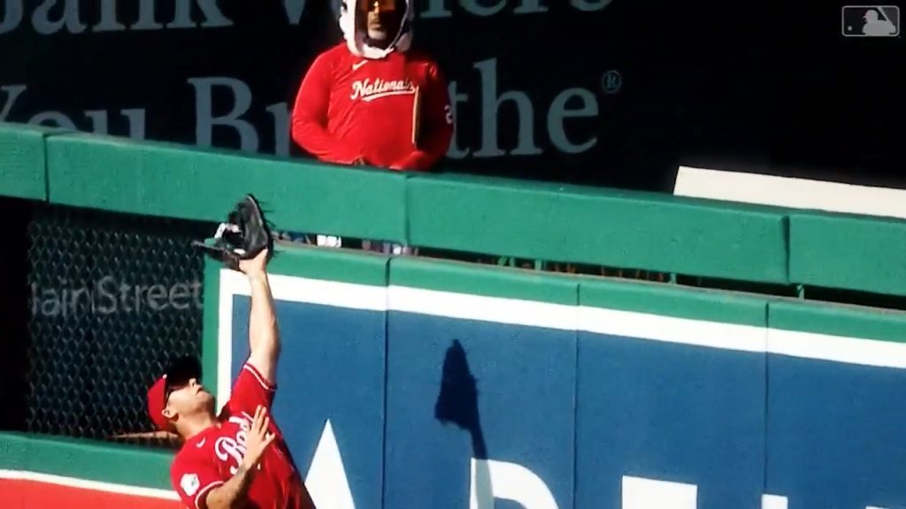 Young Reds fan sells out for home run ball, dives and secures Joey Votto  dinger