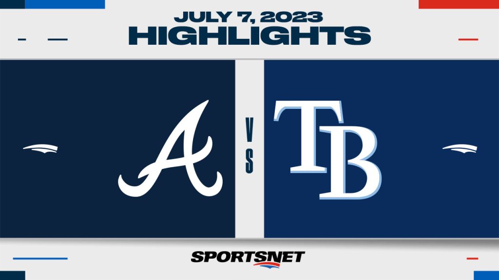 Tampa Bay Rays vs Atlanta Braves GAME HIGHLIGHTS, MLB To Day July 07, 2023