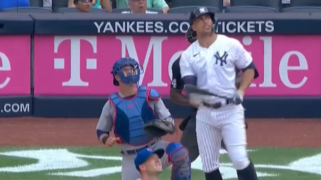 New York Yankees slugger Giancarlo Stanton's clutch grand slam