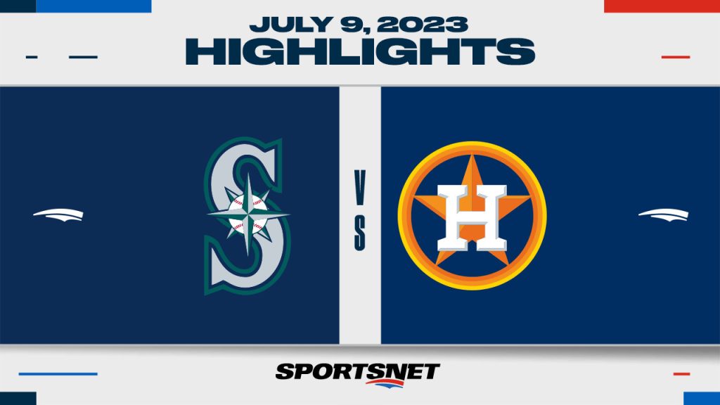Mariners vs. Astros Highlights, 07/09/2023