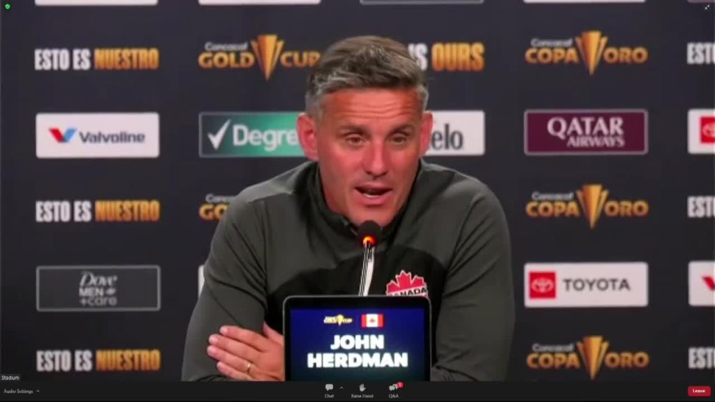 John Herdman, Canada  2023 Gold Cup 