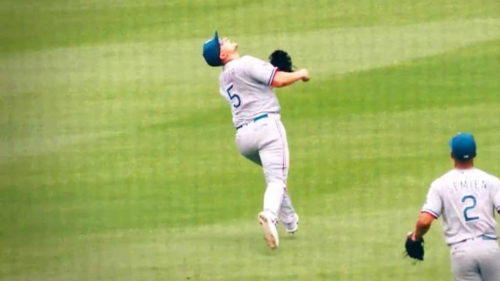 Video: Brandon Nimmo robs home run with spectacular catch