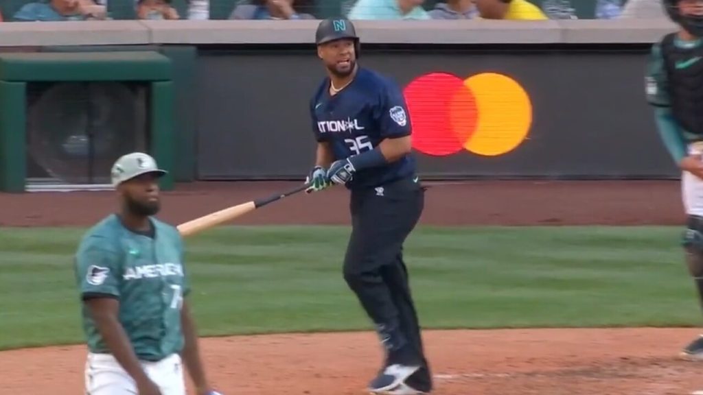 Here to help: Rockies catcher Elias Diaz extends a hand to his