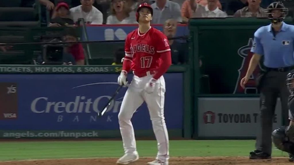 Angels’ Ohtani Smashes Game-tying Home Run, Celebrates With Massive Bat ...