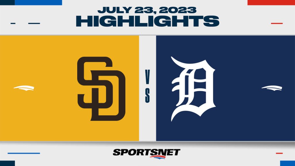Padres vs. Tigers Game Highlights (7/22/23)