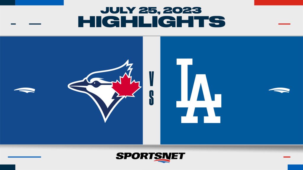 Blue Jays vs. Dodgers Highlights, 07/25/2023