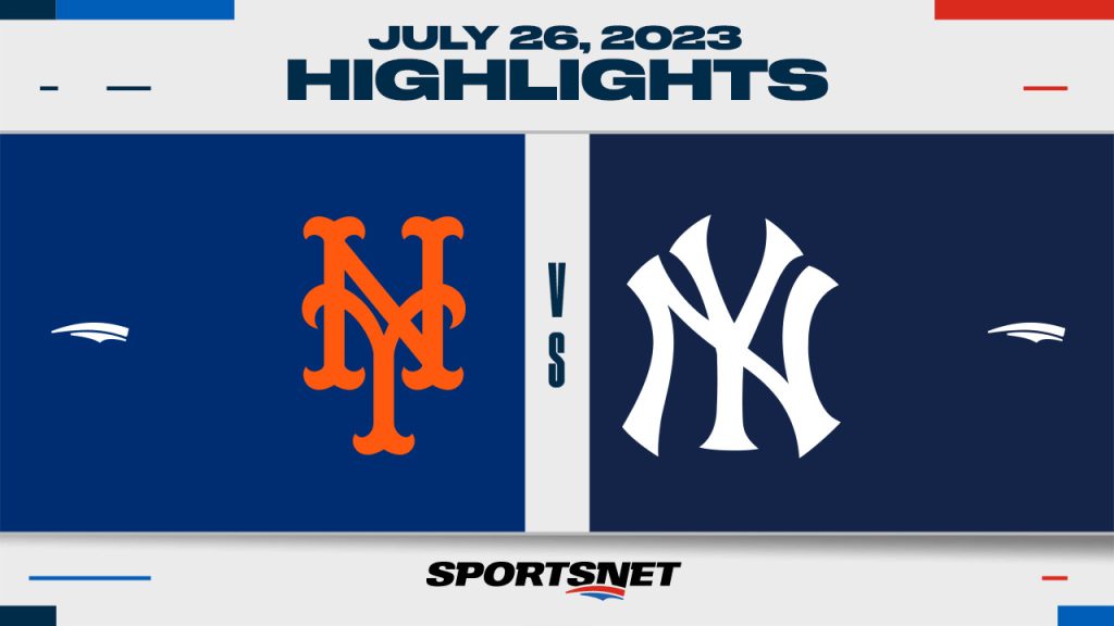 New York Yankees vs New York Mets Highlights