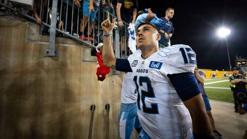 Big-armed QB Chad Kelly makes Argos debut in pre-season loss to Redblacks