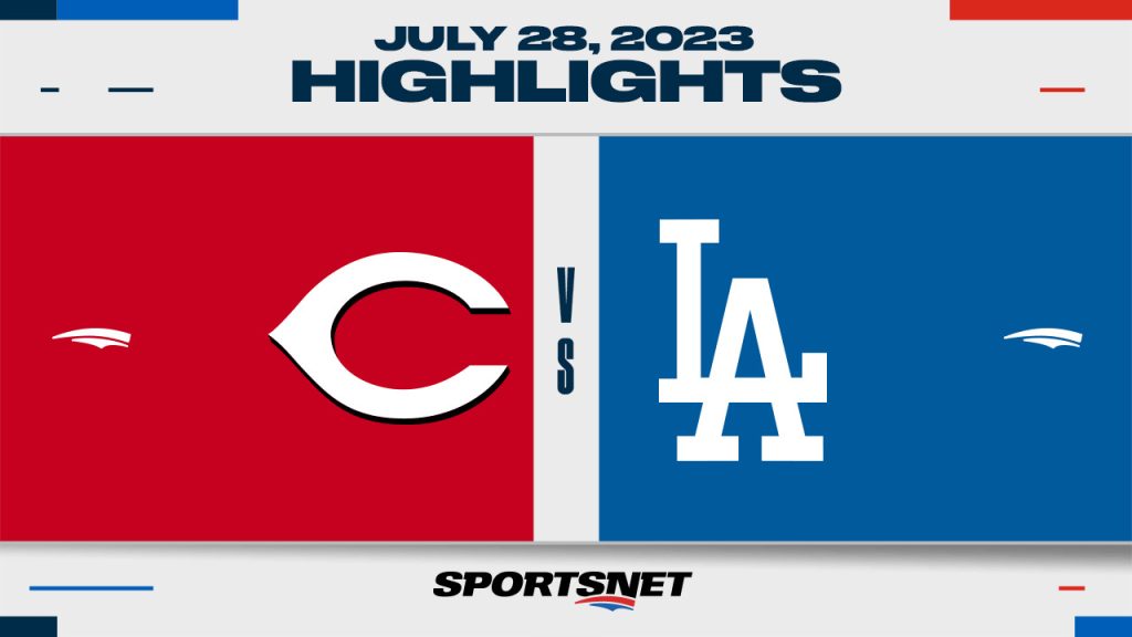 Reds vs. Dodgers Highlights, 07/28/2023