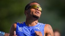 Brown wins fifth straight 100m title, De Grasse misses final at Canadian trials