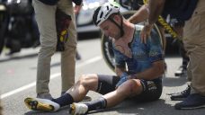 Cavendish crashes out in last attempt to take record for most Tour stage wins