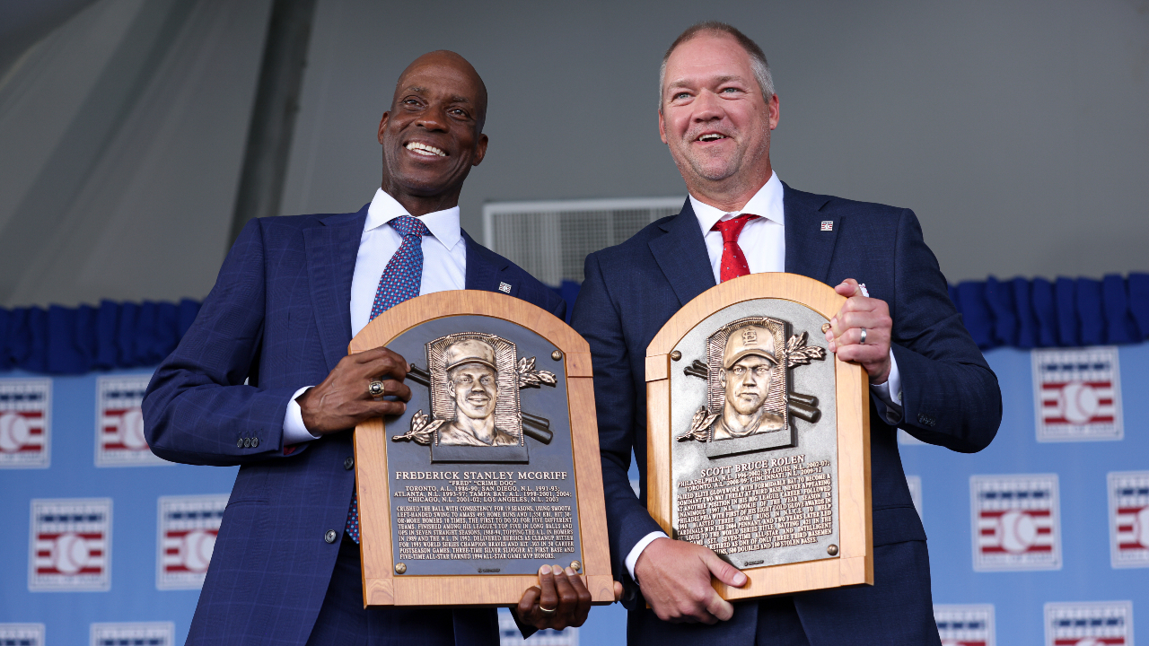 Scott Rolen joins fellow ex-Blue Jay McGriff as elected members to  baseball's Hall of Fame