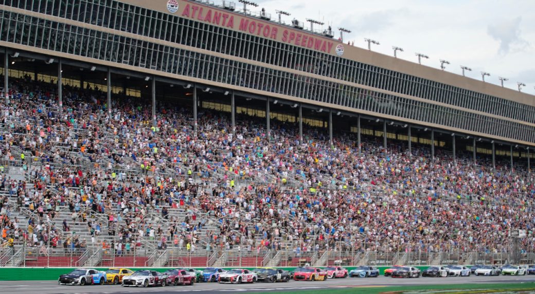 Byron wins rainshortened Atlanta NASCAR race for fourth win of season