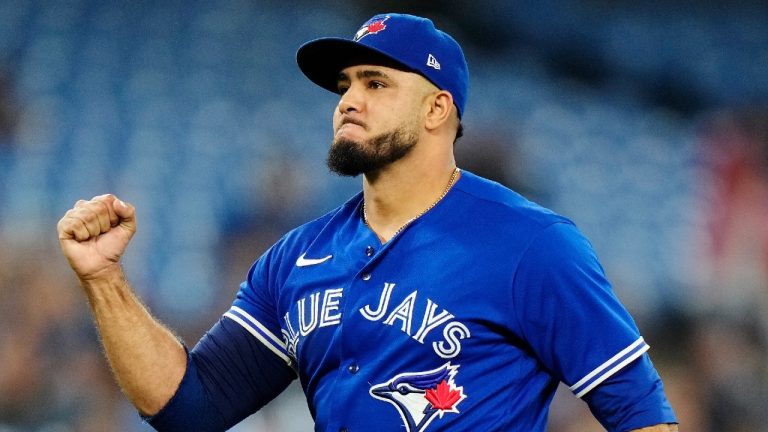 Toronto Blue Jays relief pitcher Yimi Garcia (93). (Frank Gunn/CP)