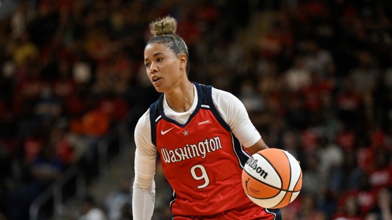 Washington Mystics guard Natasha Cloud (9). (Terrance Williams/AP)