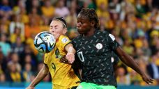 Nigeria upsets Australia, tied for first with Canada in Group B at World Cup