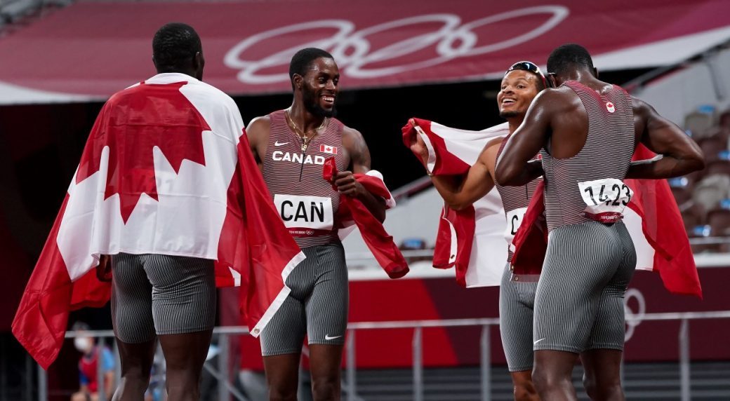 Canadian men's relay team to receive Olympic silver medals at ceremony