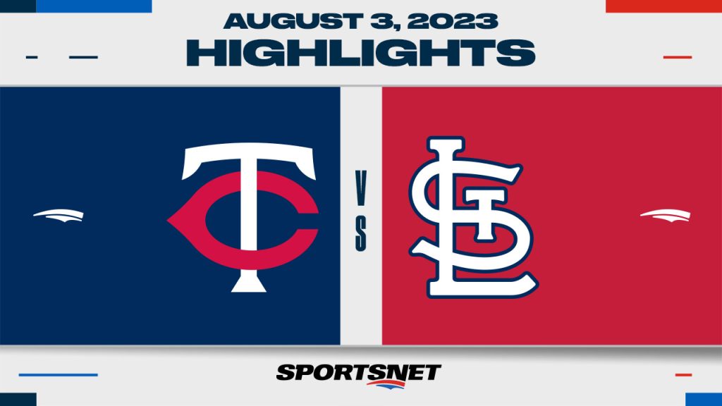 St.Louis Cardinals vs Minnesota Twins FULL GAME HIGHLIGHTS, MLB TODAY, August 03 , 2023