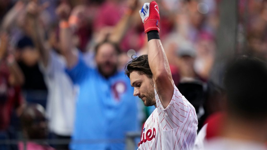 WATCH: Struggling Trea Turner hits clutch go-ahead three-run home run for  Phillies vs. Royals 