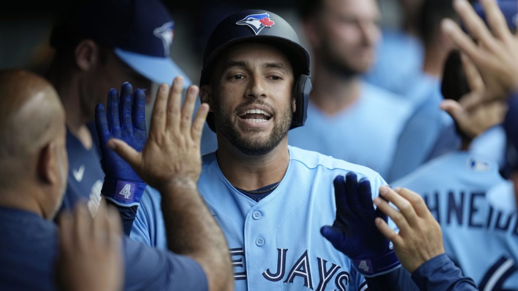 Blue Jays' Springer opens up Canada Day with leadoff bomb against Red Sox