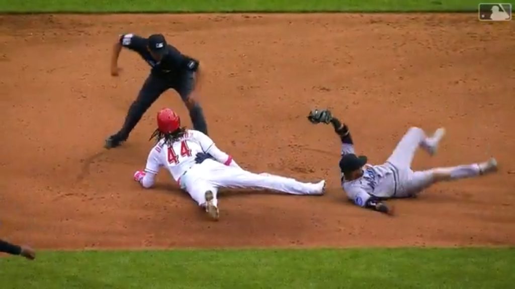 Jazz Chisholm Jr.'s two-run homer, 04/21/2022