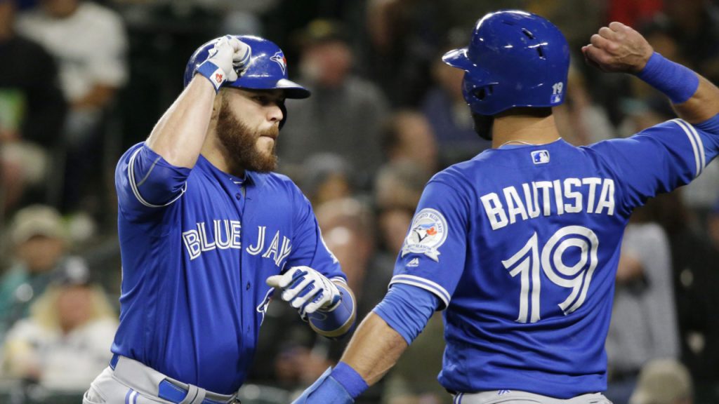 MONTREAL, QC - MARCH 31: Toronto Blue Jays catcher Russell Martin