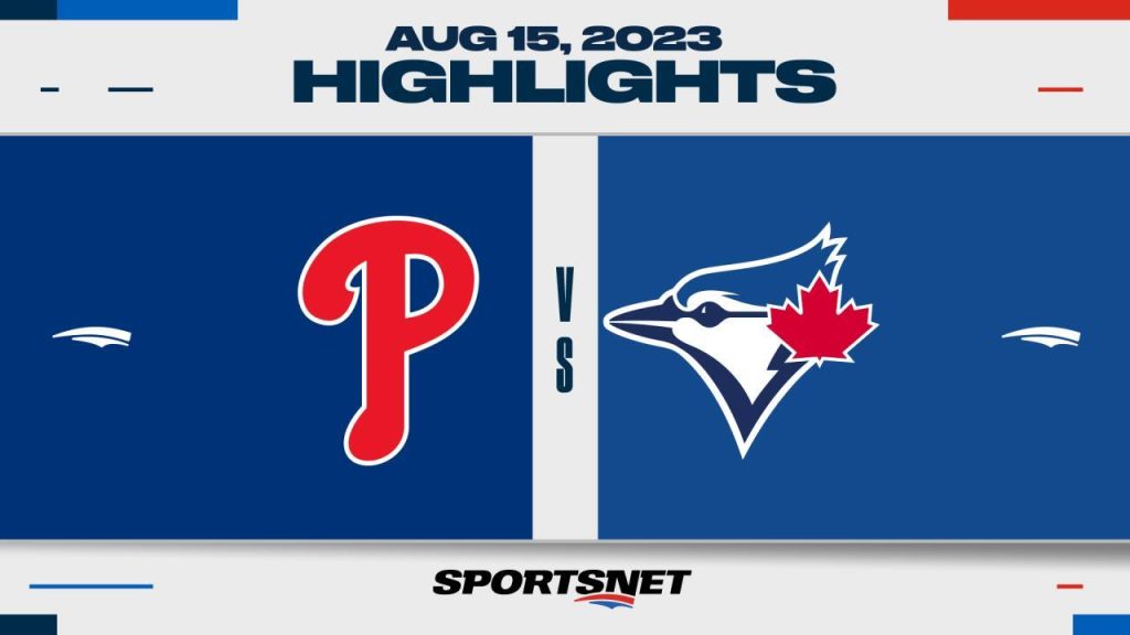 Phillies vs. Blue Jays Game Highlights (8/15/23)