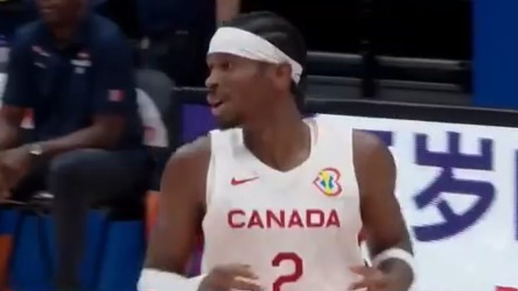 Shai Gilgeous-Alexander in a blow out win vs France Today : 27