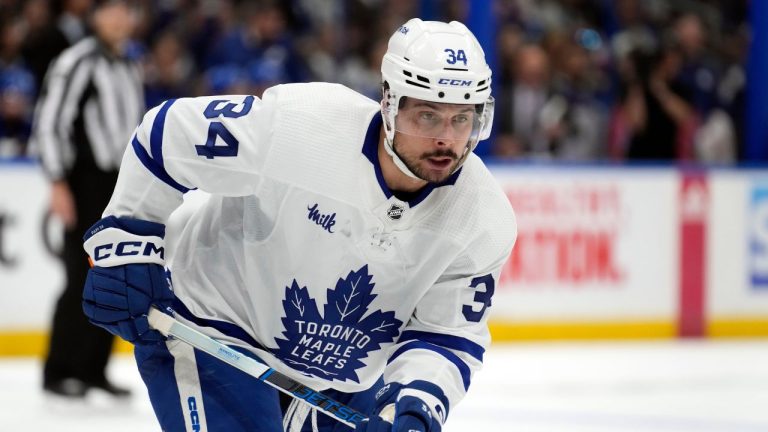 Toronto Maple Leafs centre Auston Matthews. (Chris O'Meara/AP Photo)