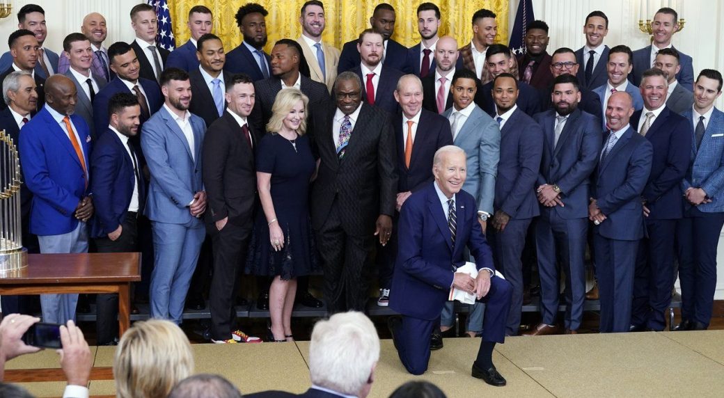 Pres. Biden hosts World Series Champion Braves at White House