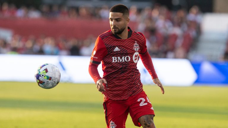 Toronto FC's Lorenzo Insigne could play for the first time since July 1st when his team takes on Montreal. (Chris Young/C)