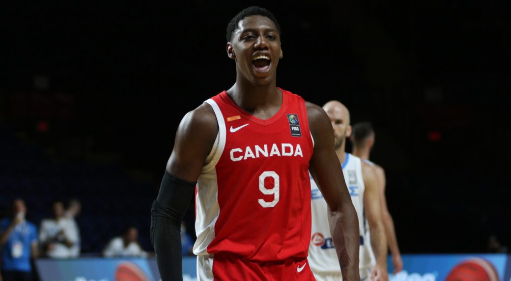 Barrett scores 31, Canada comes back to beat Germany in basketball