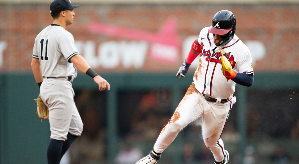 Acuna, Ozuna go deep, Elder leads one-hitter as Braves beat Yankees