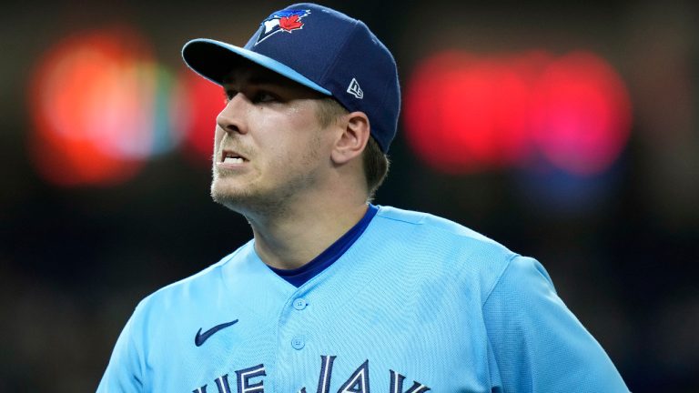 Toronto Blue Jays relief pitcher Erik Swanson. (Lynne Sladky/AP) 