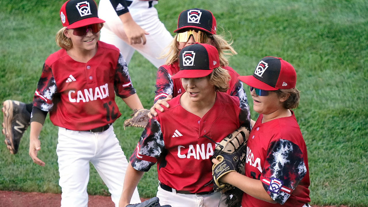 Canada Little League World Series star Jaxon Mayervich steals the