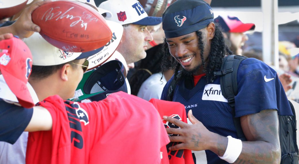 The Houston Texans are offering fans the opportunity to exchange