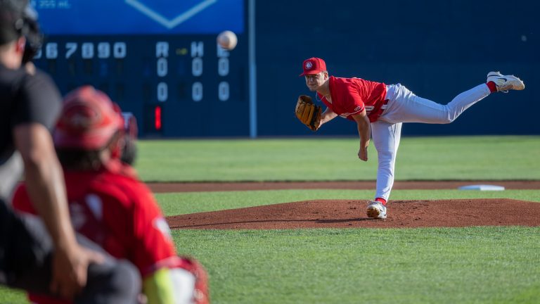 Blue Jays prospect Adam Macko. (Mark Steffens/Vancouver Canadians)