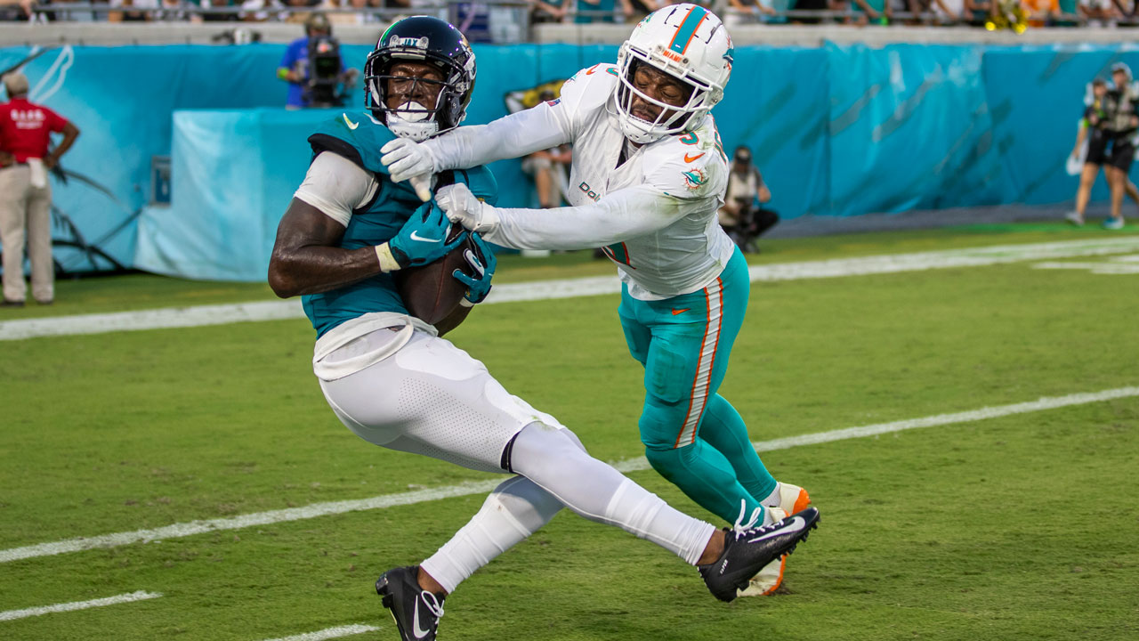 The Miami Dolphins have selected cornerback Noah Igbinoghene