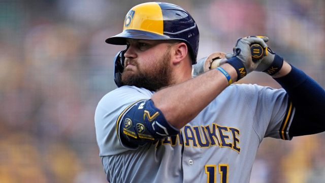 Brewers first baseman Rowdy Tellez returns after spending 6 weeks on  injured list - The San Diego Union-Tribune