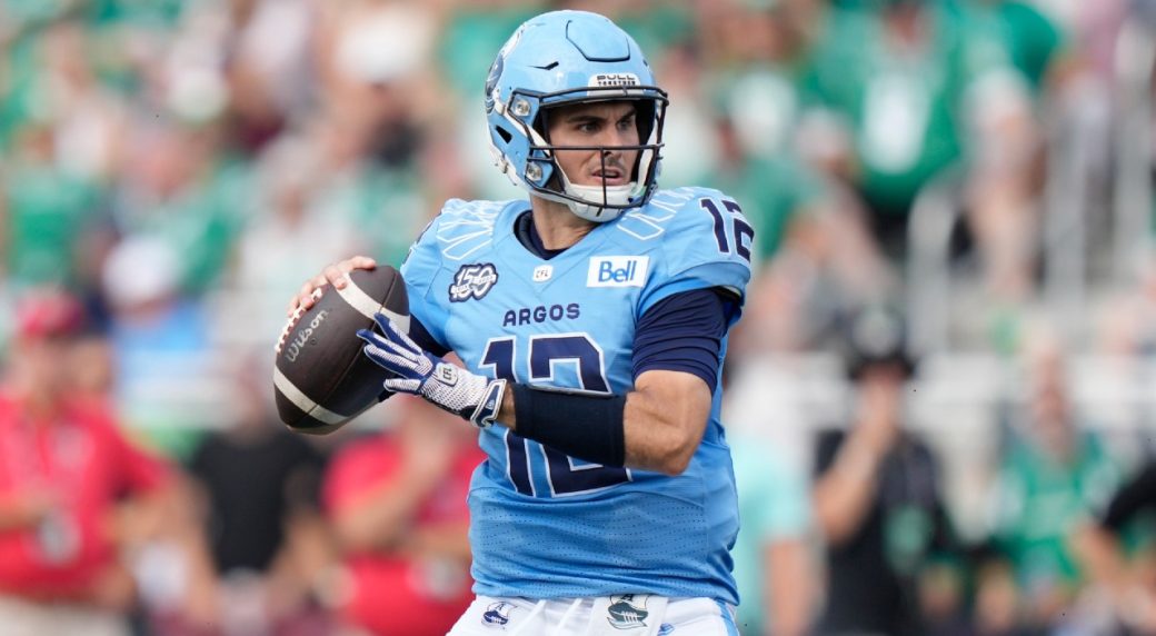 Argonauts QB Chad Kelly wins George Reed Most Outstanding Player award