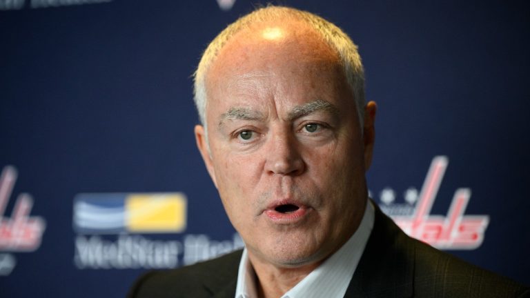 Washington Capitals senior vice president and general manager Brian MacLellan