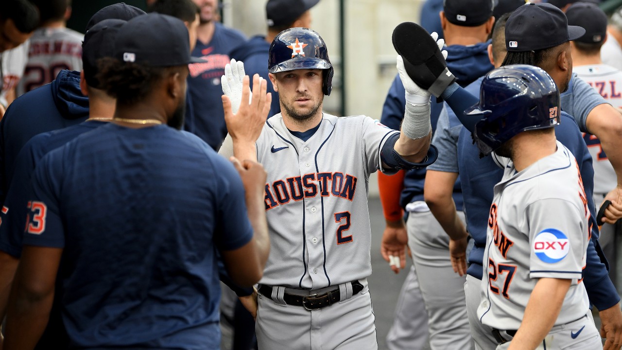 Alex Bregman's two-run double, 08/16/2023