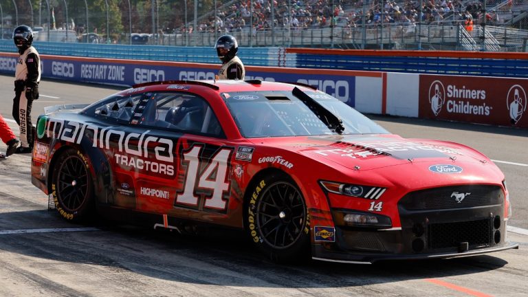 Chase Briscoe during a NASCAR Cup Series auto race in Watkins Glen, N.Y., Sunday Aug. 20, 2023. (Jeffrey T. Barnes/AP)