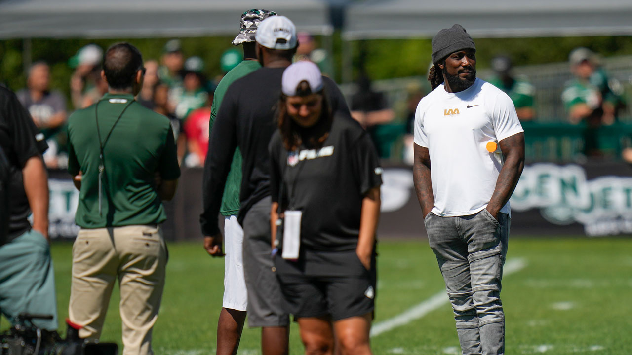 Dalvin Cook practices for the first time with Jets on Tuesday