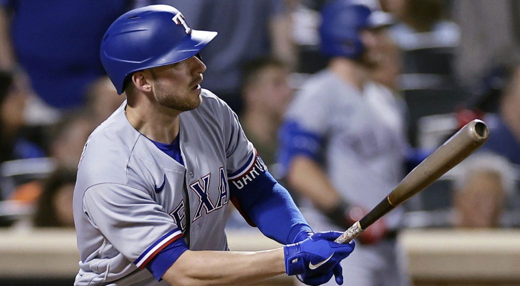 Garver homers, Heaney throws shutout ball in the Rangers win over the Mets